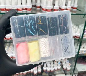 Heart Nail Art Foil Transfers