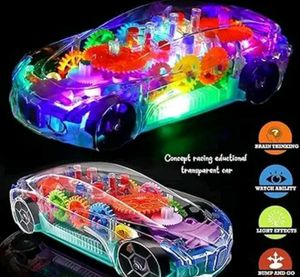 Transparent Gear Car Toy