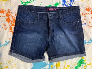 Jealous 21 Branded Denim Shorts