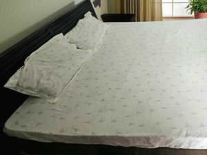 Cotton Bedding Set with Ballet Dancer Print Patter