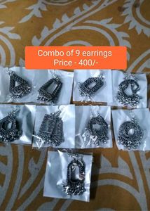 Silver Plated Earrings