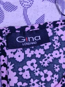 GINA Cotton Floral Top