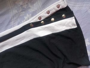 Black &amp; White Track Pants