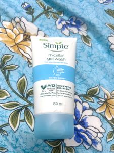 Simple Micellar Gel Wash
