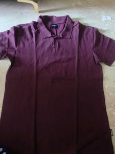 Burgundy Polo T-Shirt