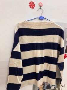 Striped Knit Sweater