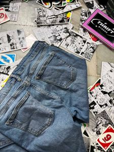 Zara Light Wash Denim Jeans
