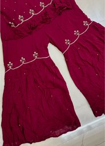 embroidered beautiful dress( 2 piece )