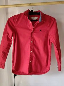 Red Casual Shirt