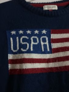 USPA Blue Unisex Sweater
