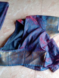 Blue Festive Wear Saree