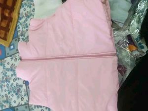 Pink Padded Puffer Vest