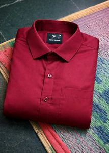 Maroon Casual Shirt