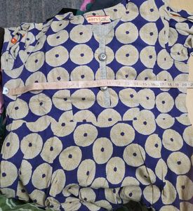 Cotton Flared Sleev Kurta