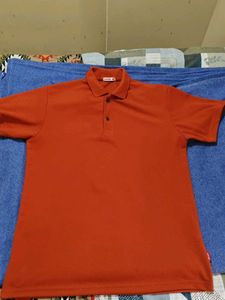 Orange Polo T-Shirt