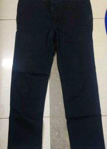 Black Straight Denim (custom stitched pure cot