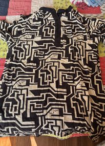 H&amp;M Printed Tunic Top