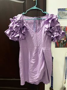 Ruffled Mini Dress