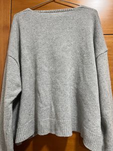 Grey Oversized Sweater