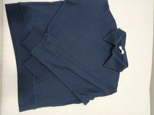 Navy Blue Long Sleeve Shirt