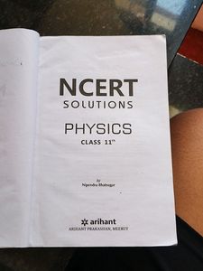 Class 11 Physics NCERT Solutions