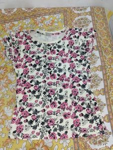 Floral Print Tee