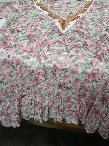 Floral Chiffon Top
