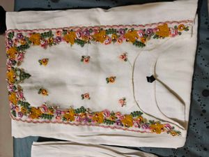 Elegant Embroidered Kurta Set