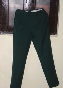 Casual Bottle Green Pant