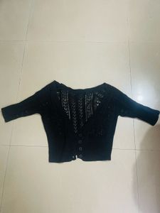 Cropped Knit shrug