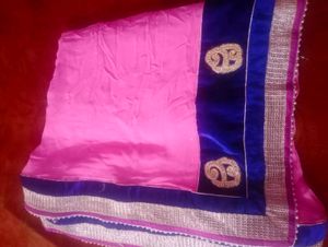 Elegant Pink Saree