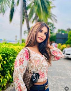 Floral Print Crop Top