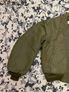 Olive Green Bomber Jacket