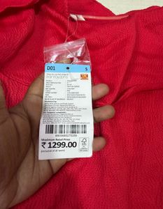 Pantaloons Top - Red, Casual Style