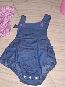 Beautiful Baby 3 PC Dungree Set