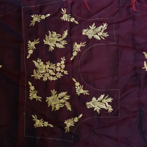 Unstitched Lehenga - Full embroidery