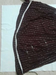 INDO WEASTERN PLEATED SKIRT AND CROP TOP