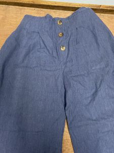 Women Blue Trousers