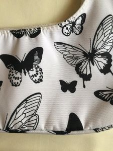 💥Price💥Butterfly Graphic Baguette Bag