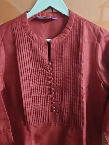 Elegant Red Kurta