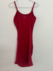 Red Slip Dress