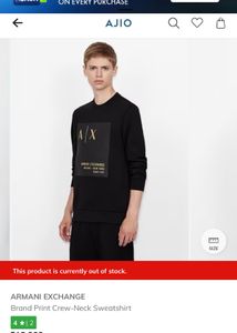 New Armani Exchange (authentic)sweatshirt