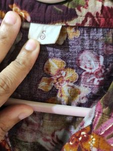 Floral Muslin Silk Co-rd Set