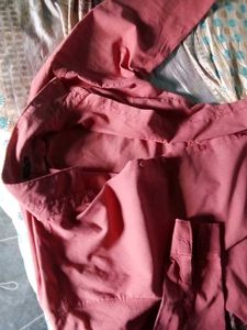 Red Casual Shirt