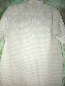 Textured Button-Down Shirt