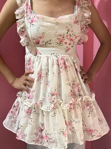 Floral Ruffle Mini Dress