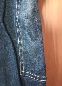 Denim Cargo Jeans