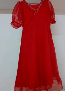 Red Colour Kurta