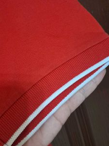 Benetton Red Polo Shirt