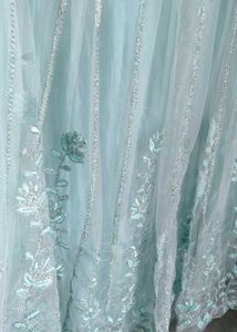 Light Blue Indian Lengha Set